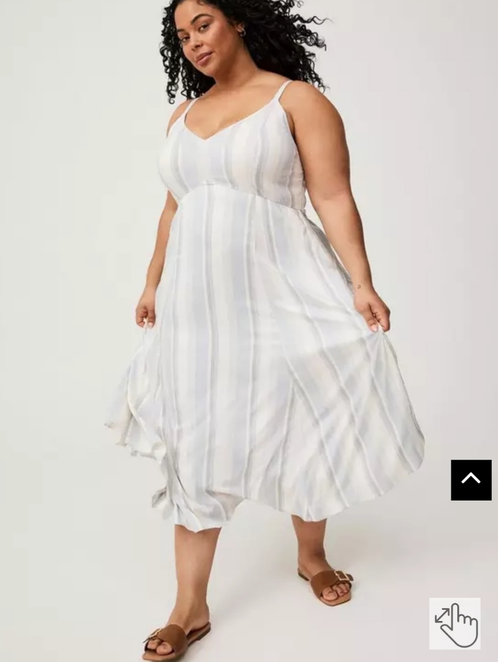 Torrid NWT! Tea Length Trapeze Dress